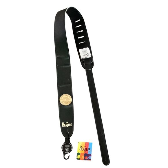 Beatles Sgt. Peppers Guitar Strap Planet Waves 2.5" Adjustable Faux Leather NWT - Picture 1 of 8